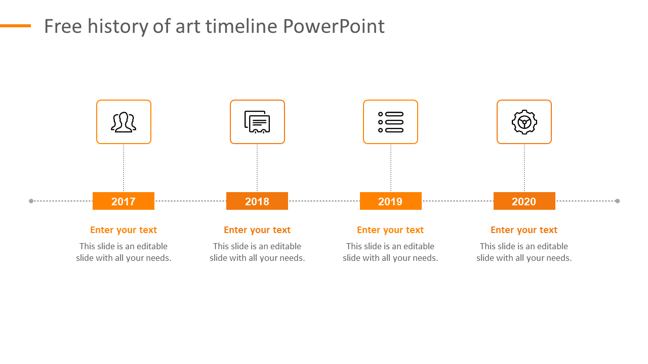 Free - History Of Art Timeline PPT and Google Slides Themes